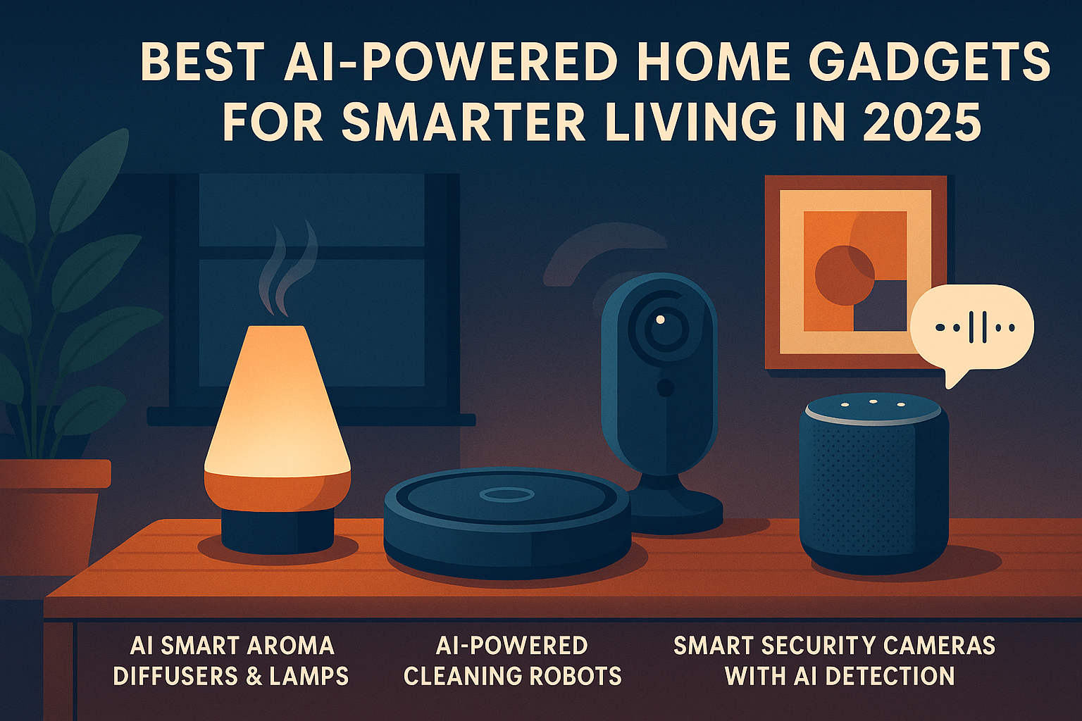 Best AI-Powered Home Gadgets for Smarter Living in 2025