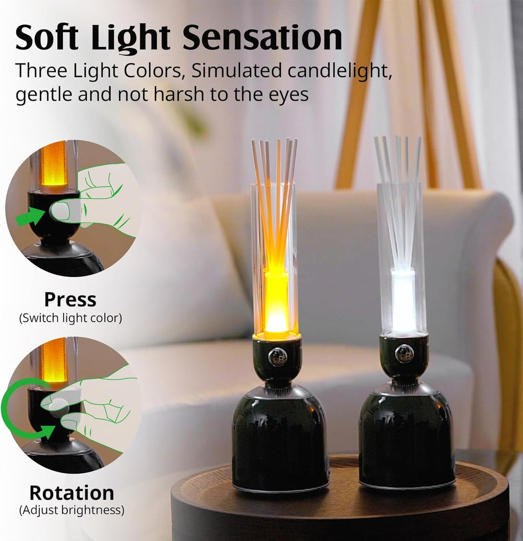 Aroma Oils Essential Diffusers - 3 in 1 Essential Oil Diffuser with Bluetooth Speaker